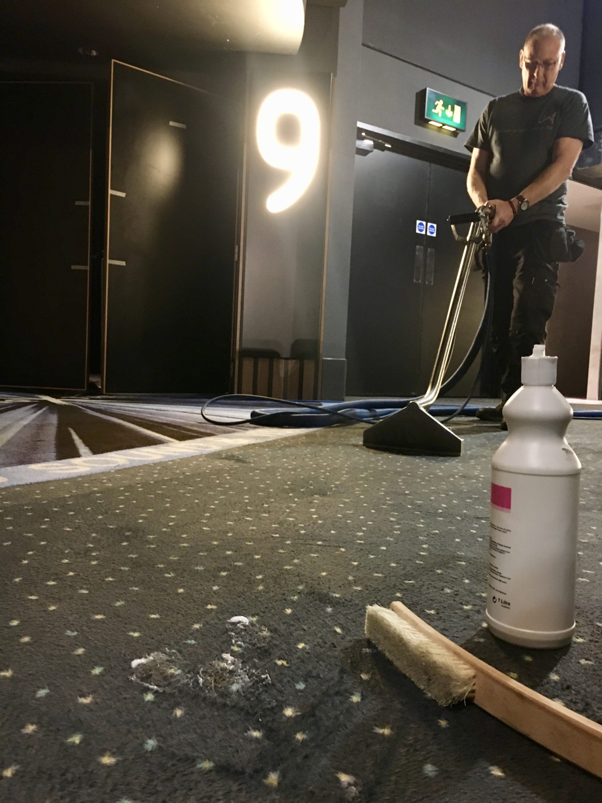 cinema carpet cleaning