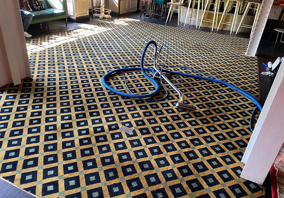 The restored carpet at Tiger Hornsby Newcastle