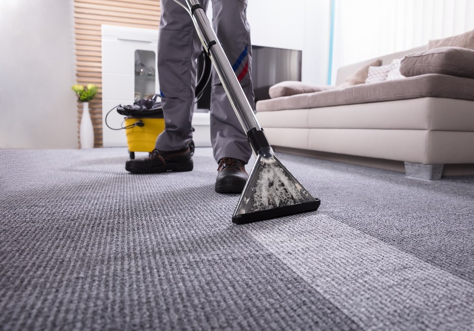 Residential carpet cleaning by Paul Dyson 