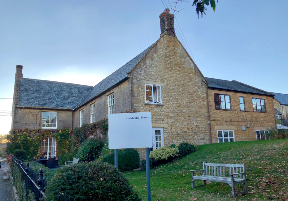 A large care home located in the UK. 